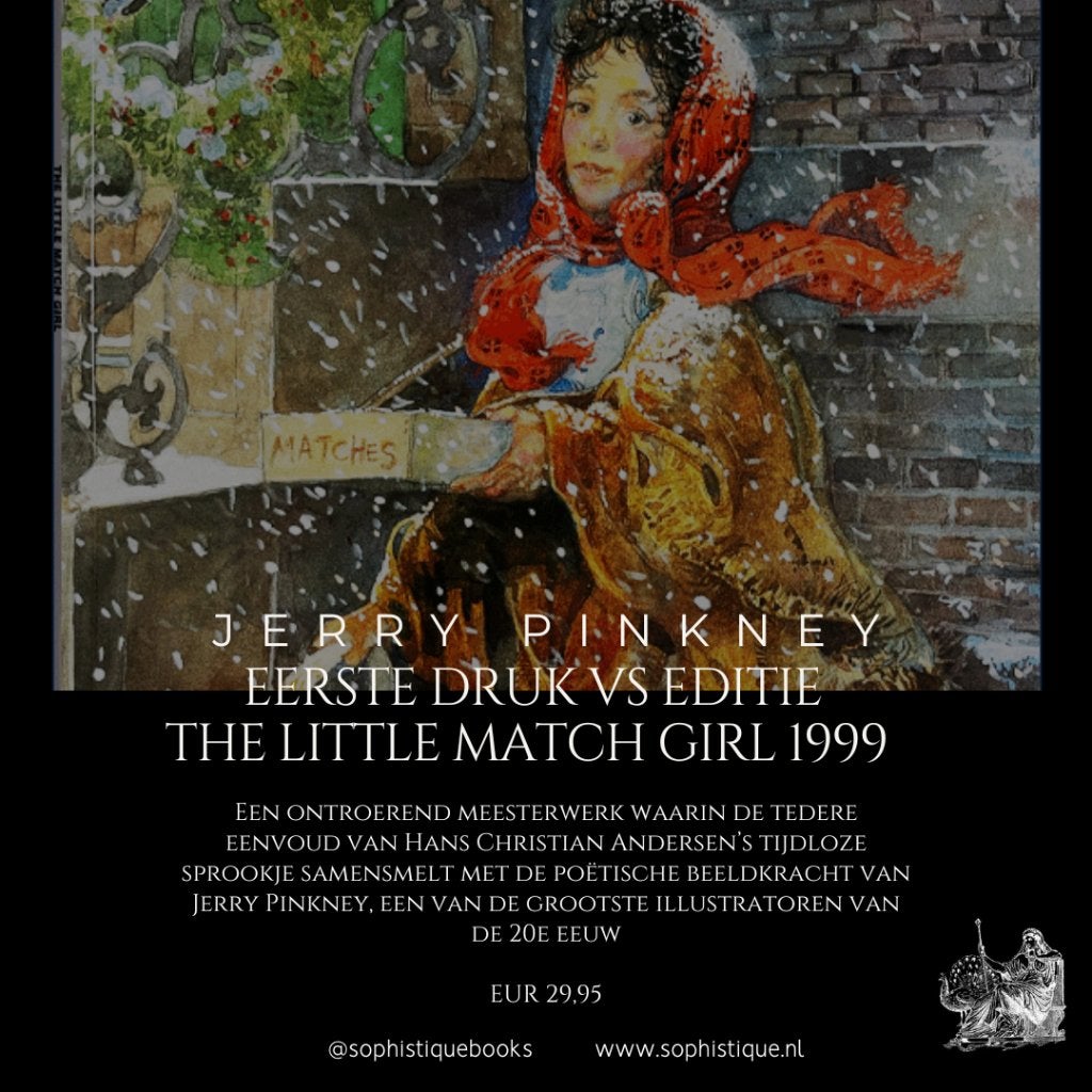Eerste druk VS Editie The Little Match Girl Jerry Pinkney, Ophalen of Verzenden, Zo goed als nieuw
