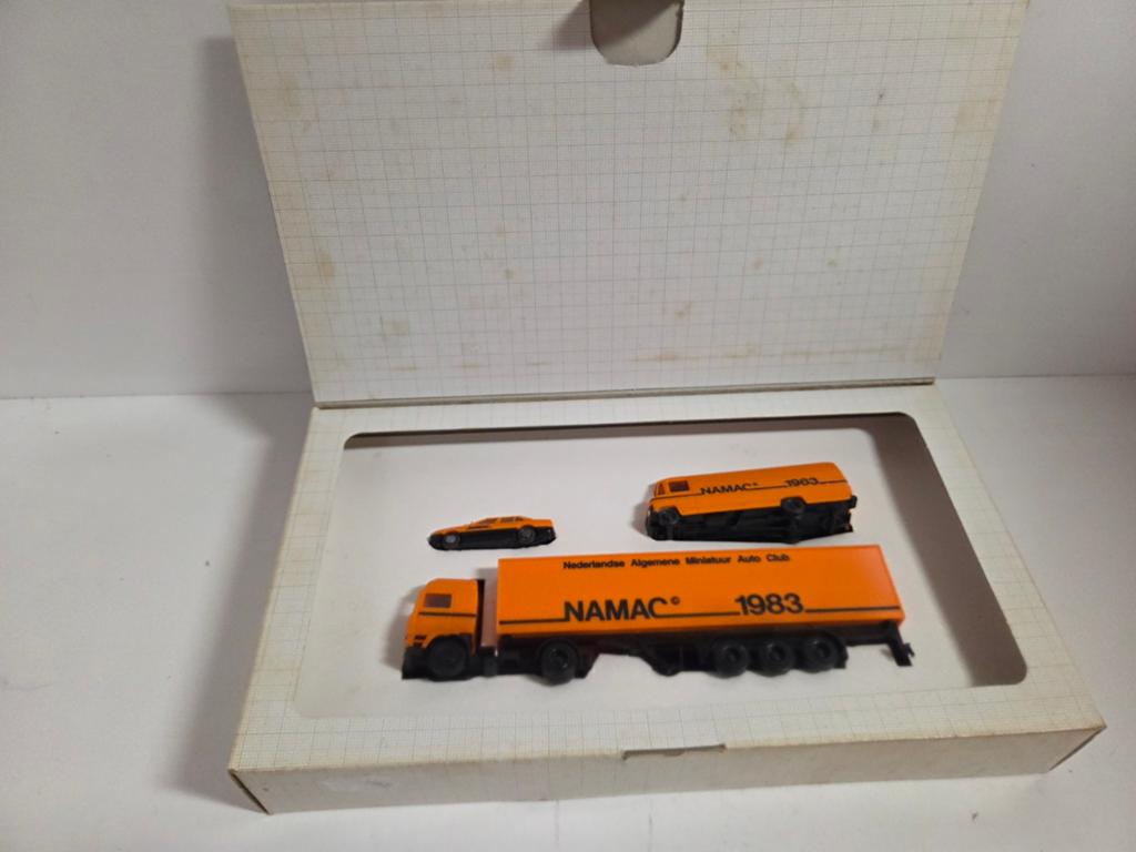 Herpa jubileum set NAMAC 1:87, Auto, ., Ophalen of Verzenden, Zo goed als nieuw