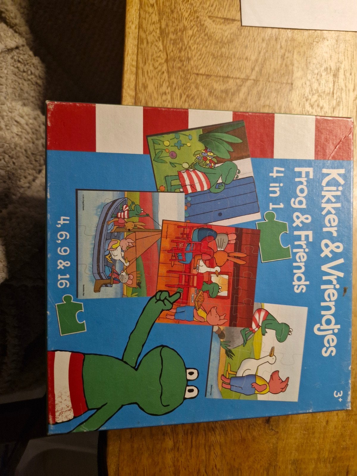 kikker en vriendjes 4in1, Ophalen of Verzenden, 10 tot 50 stukjes, Gebruikt, 2 tot 4 jaar