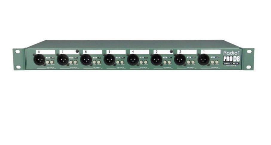 Radial Pro 8 Rack DI - Perfecte staat, Verzenden, Zo goed als nieuw