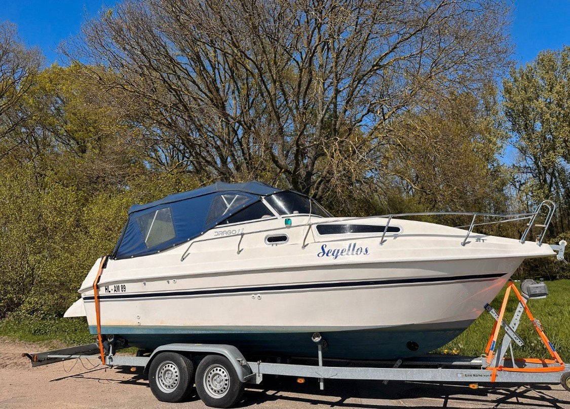 Drago 22 snelle Motorboot Kajüte 225 PS Suzuki Motor AB, Overige merken, Gebruikt, Buitenboordmotor, 225 pk