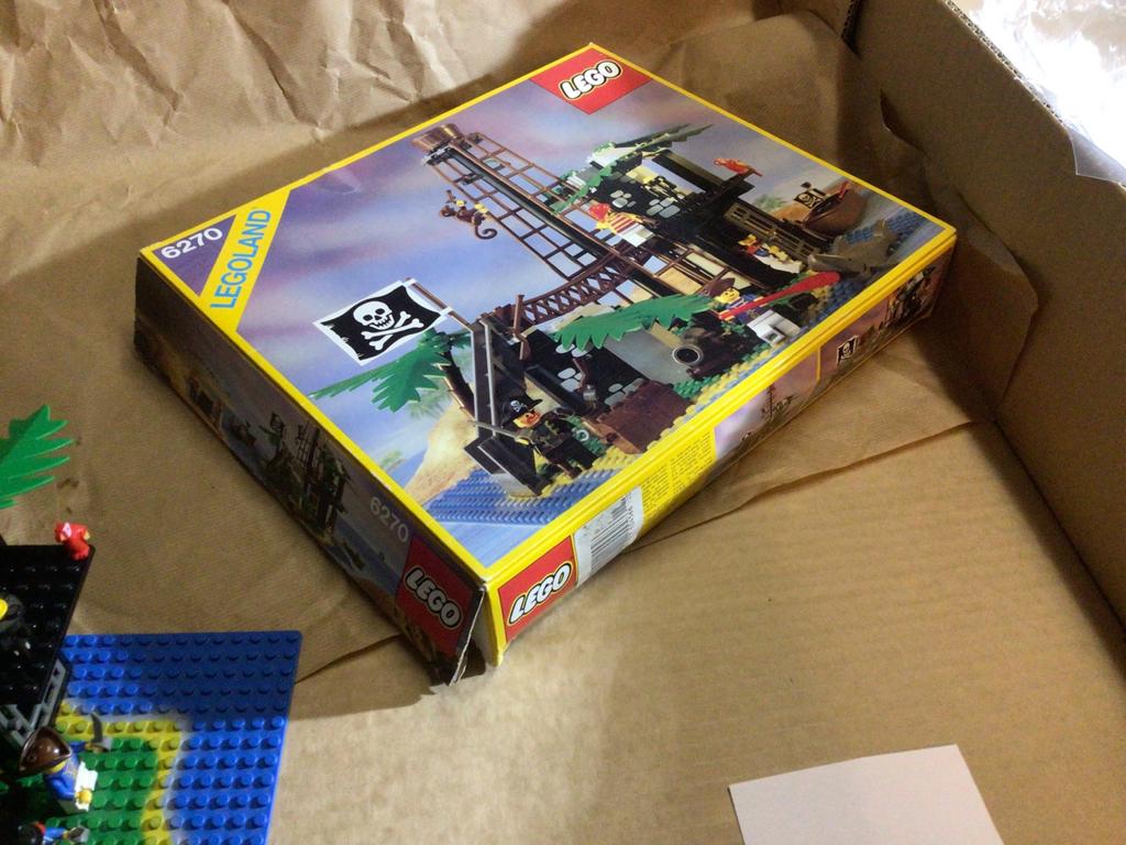 LEGO Legoland 6270 Verborgen Eiland Piraten Set, Kinderen en Baby's, Ophalen of Verzenden, Gebruikt, Complete set, Lego