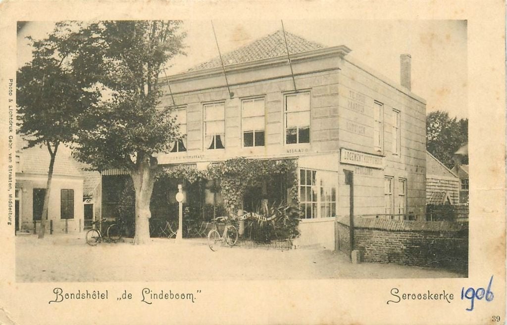378-363-045 Serooskerke Bondshotel De Lindeboom, Ophalen of Verzenden, Voor 1920, Zeeland