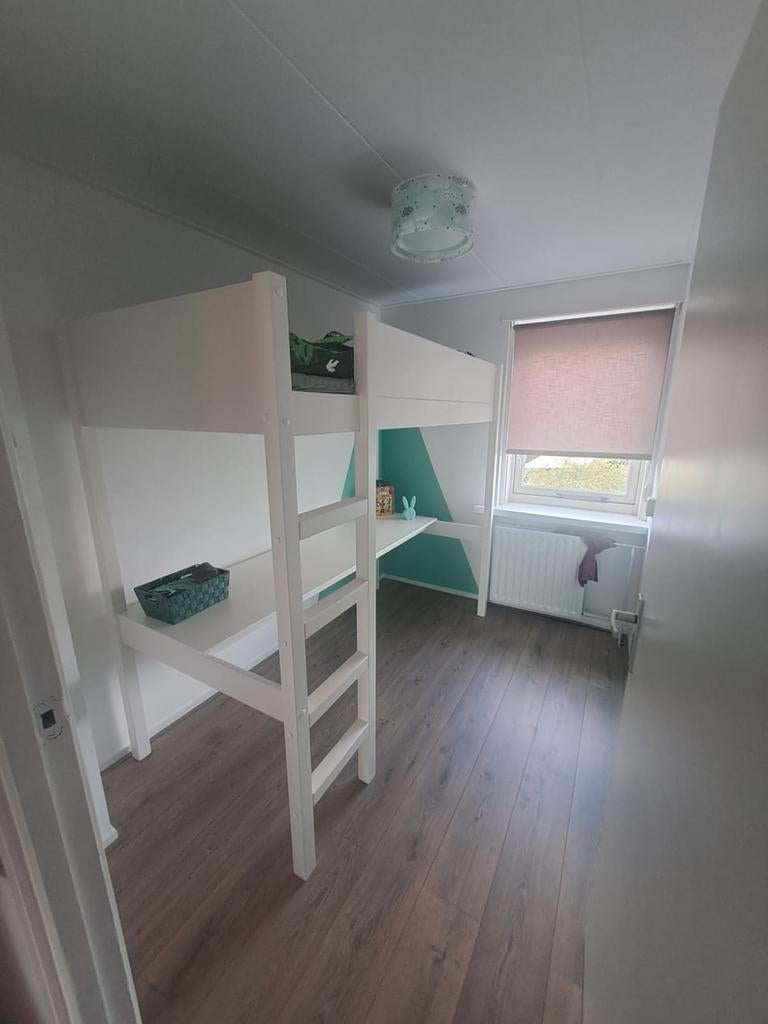 Hoogslaper 20090cm wit van Petit Amelie, Kinderen en Baby's, Kinderkamer | Stapelbedden en Hoogslapers, Ophalen