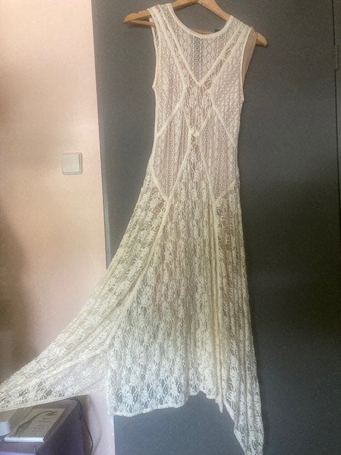 High Use, Kleding | Dames, Jurken, Maat 38/40 (M), High Use, Beige, Ophalen of Verzenden
