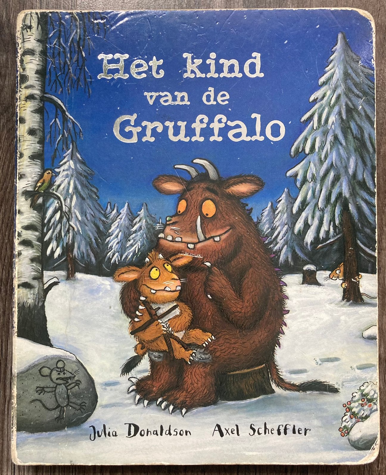 Het kind van de Gruffalo - Julia Donaldson  & Axel Scheffler, Ophalen of Verzenden, Gelezen, 3 tot 4 jaar
