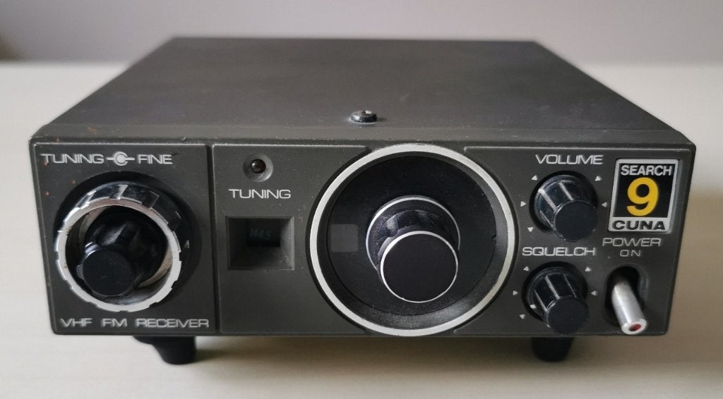 Cuna 9 -  VHF FM ontvanger, Telecommunicatie, Zenders en Ontvangers, Ophalen, Niet werkend, Ontvanger