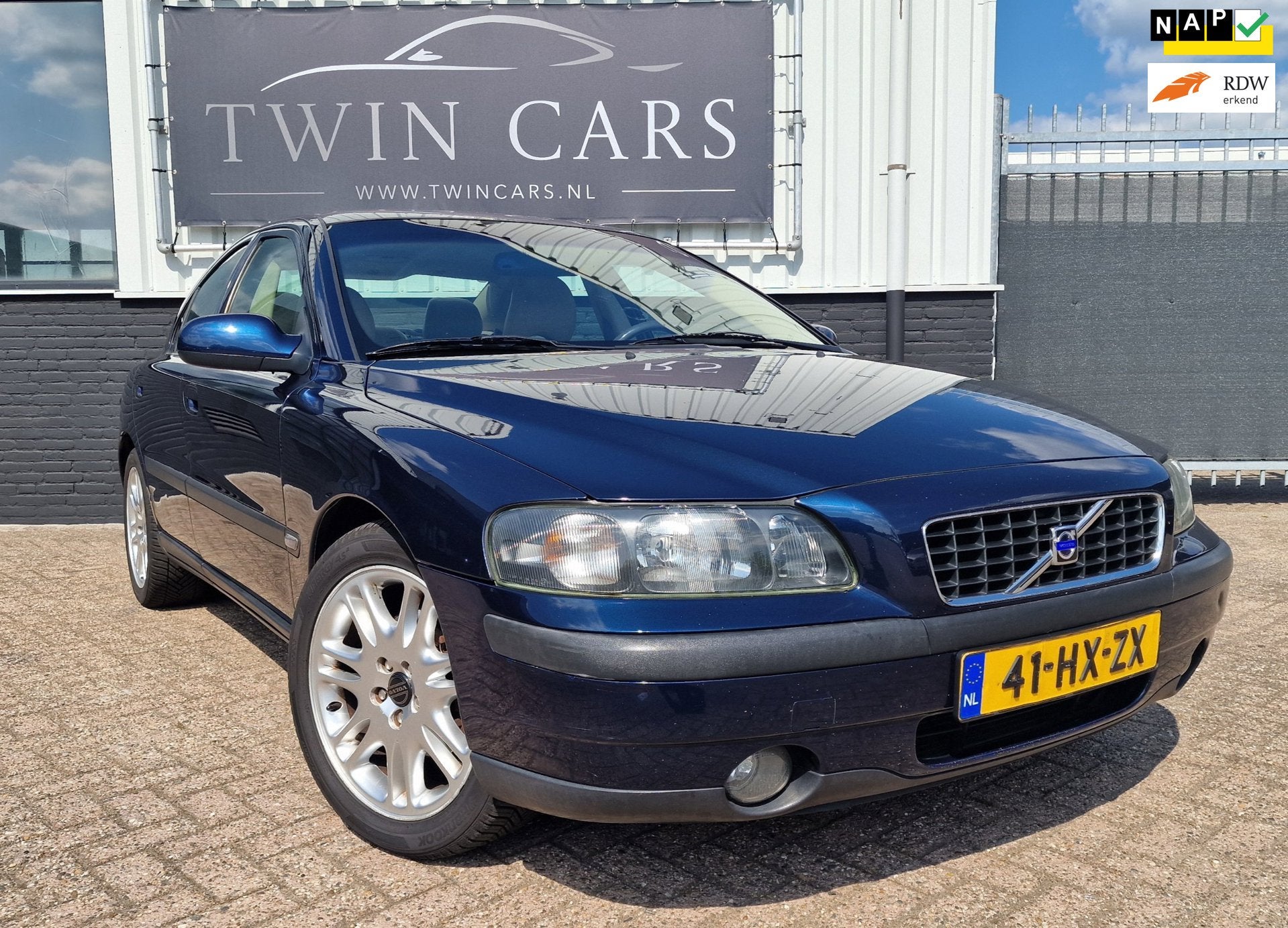 Volvo S60 2.4 Edition Airco, Voorwielaandrijving, Gebruikt, Blauw, S60