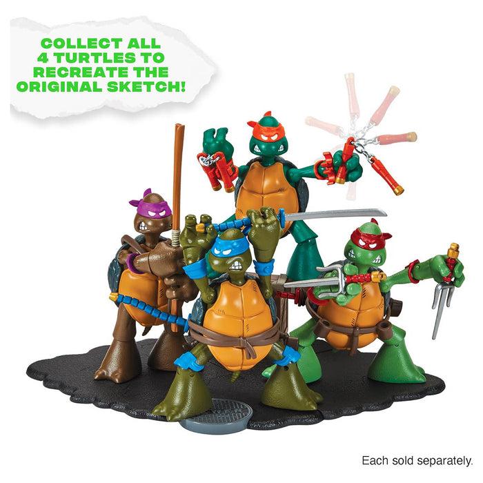 Teenage Mutant Ninja Turtles Original Sketch 4-Pack + Comic, Ophalen of Verzenden, Zo goed als nieuw