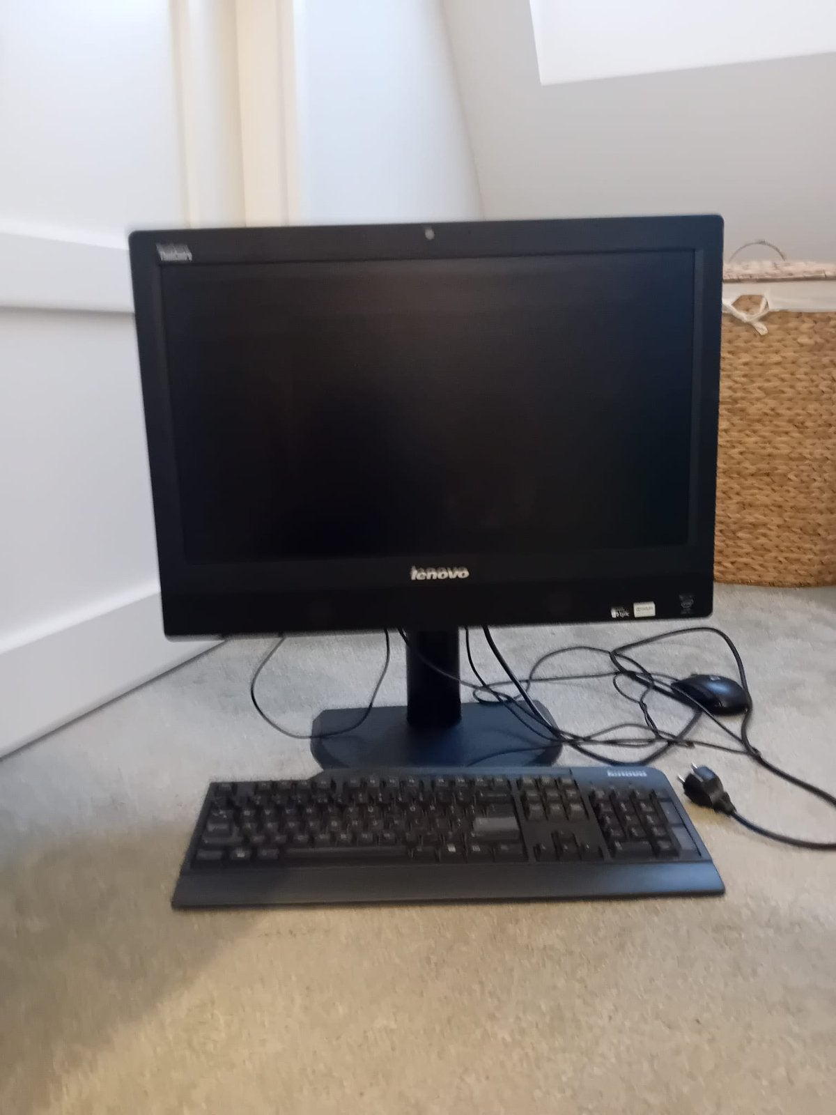 Lenovo ThinkCentre M93z All-in-One i5 – Complete set, Computers en Software, Ophalen, Hoofdtelefoonaansluiting, Gebruikt, DisplayPort