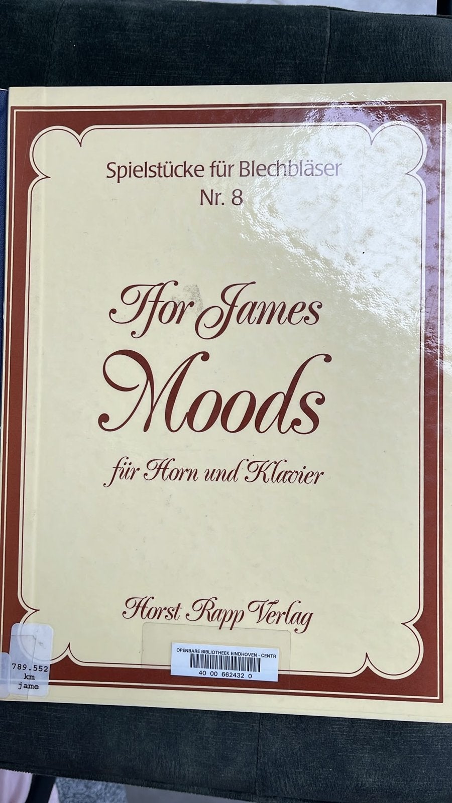 Speelstukken voor Blaasinstrumenten Nr. 8 - Horn & Piano, Gebruikt, Klassiek, Overige soorten, Ophalen of Verzenden