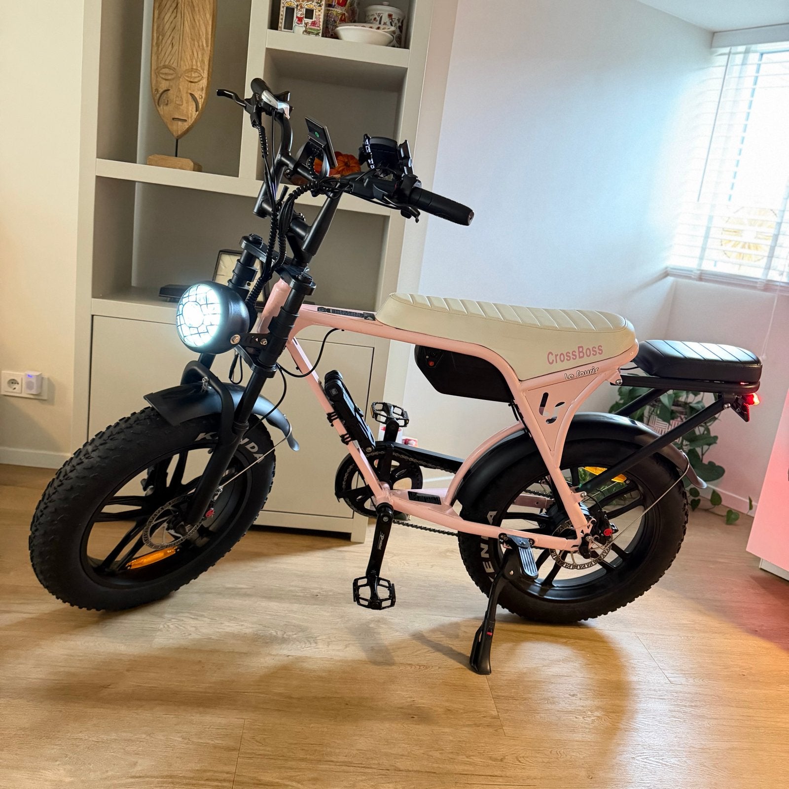 Limited Valentijn Roze Cross Boss Fatbike - Zgan, Ophalen of Verzenden, Zo goed als nieuw, Overige merken