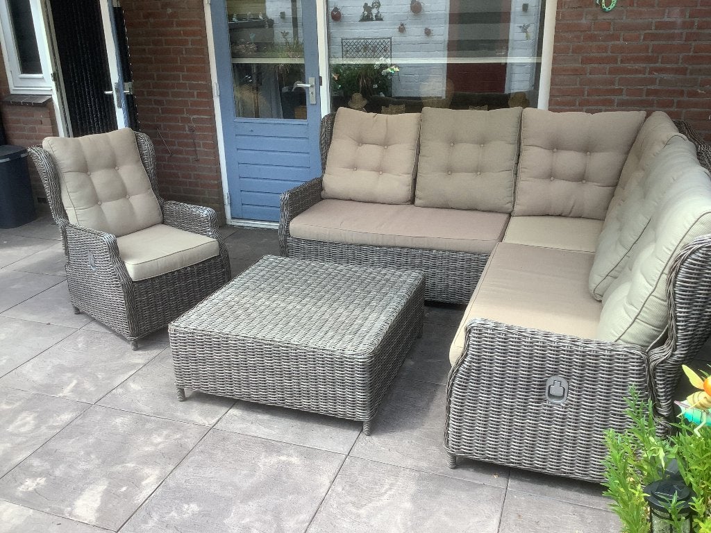 Loungeset tuin, Tuin en Terras, Ophalen, 6 zitplaatsen, Loungeset, Wicker