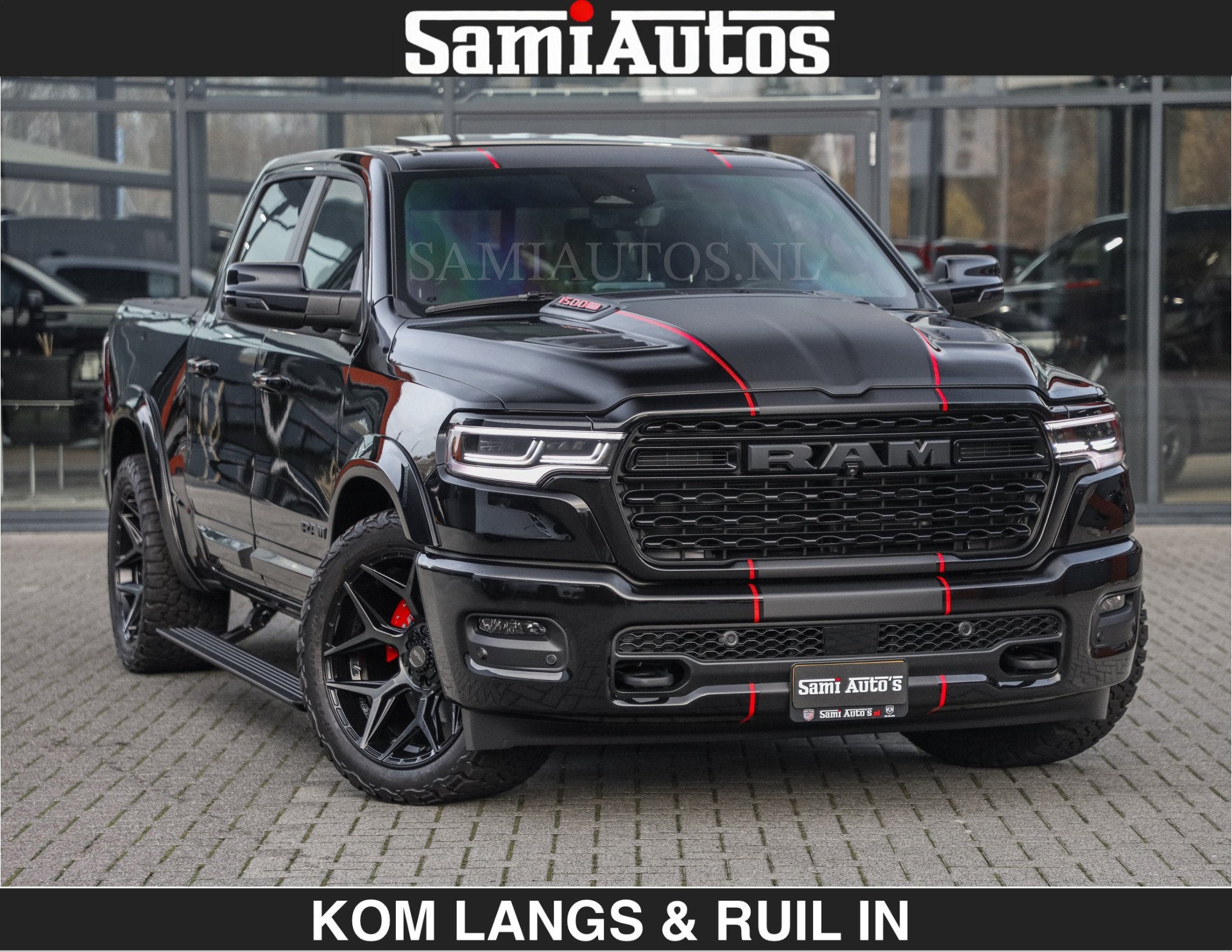 Dodge Ram LIMITED 2027 5.7 V8 HEMI | MAXIMAAL UITGERUST | DU, Automaat, Dealer onderhouden, 5654 cc, Met garantie (alle)