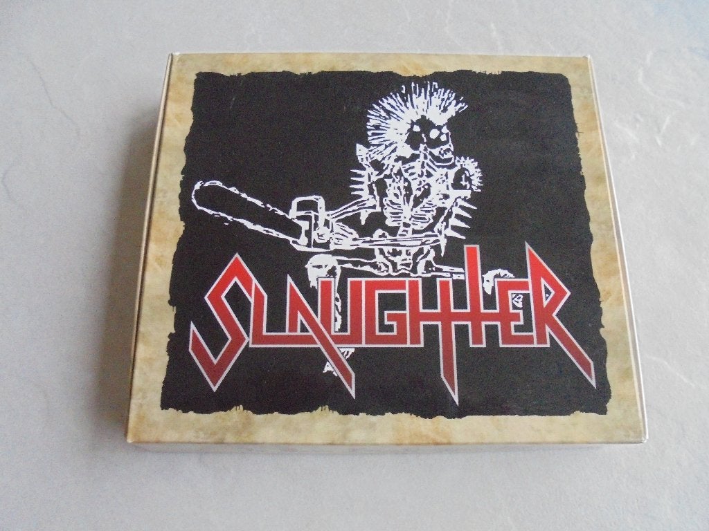 SLAUGHTER - tortured souls CD BOXSET, Ophalen of Verzenden, Nieuw in verpakking, Thrash metal, Bonusmateriaal