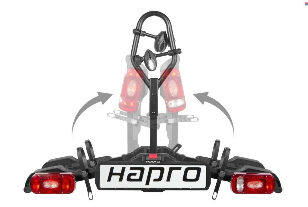 Hapro Atlas SmartFold II - 2 Fietsen - Easy Grip - NIEUW!!!, Auto diversen, Elektrische fiets, Nieuw, Ophalen of Verzenden, 2 fietsen