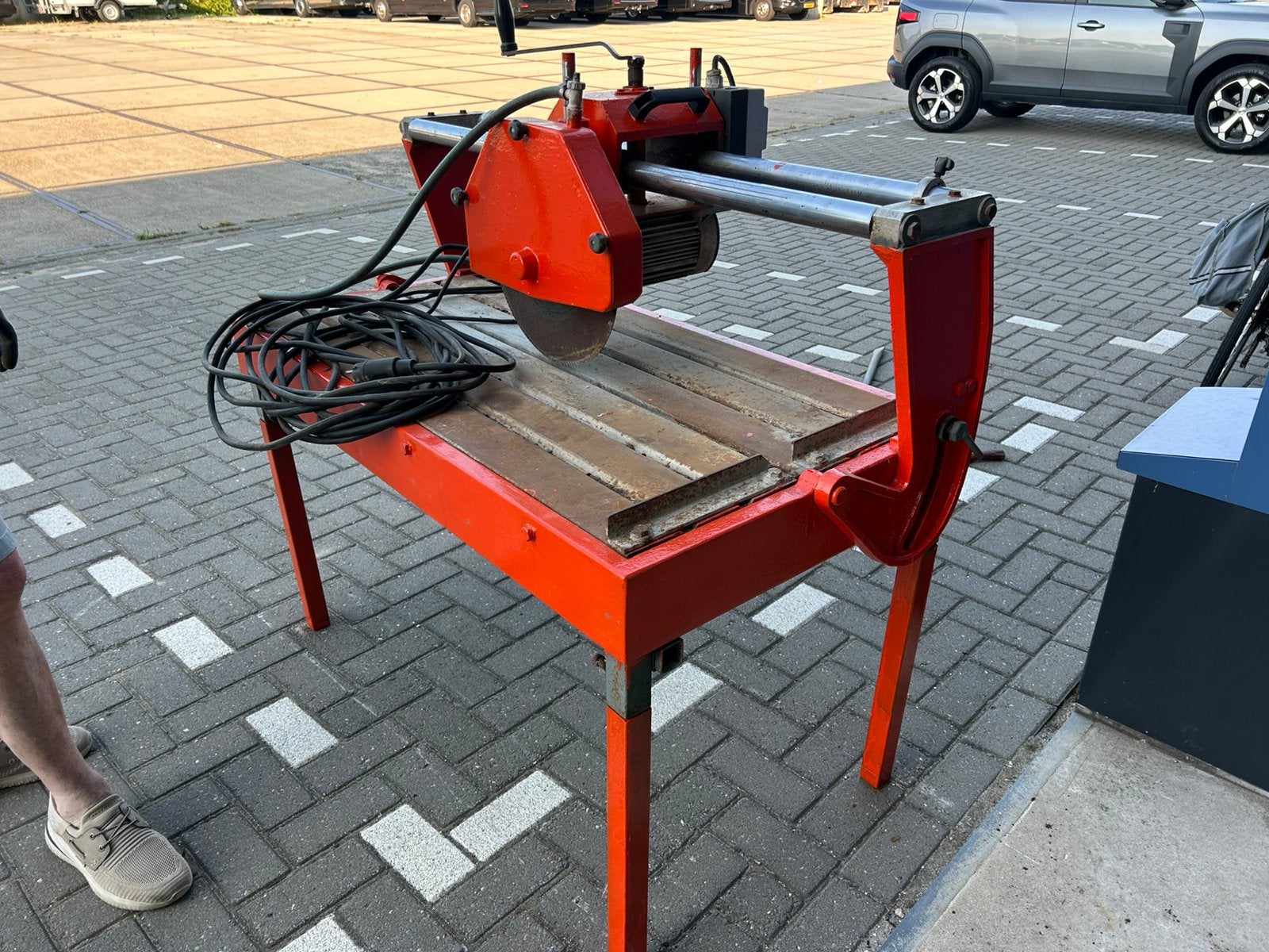 Zaagmachine, Ophalen, 70 mm of meer, Overige typen, Zo goed als nieuw