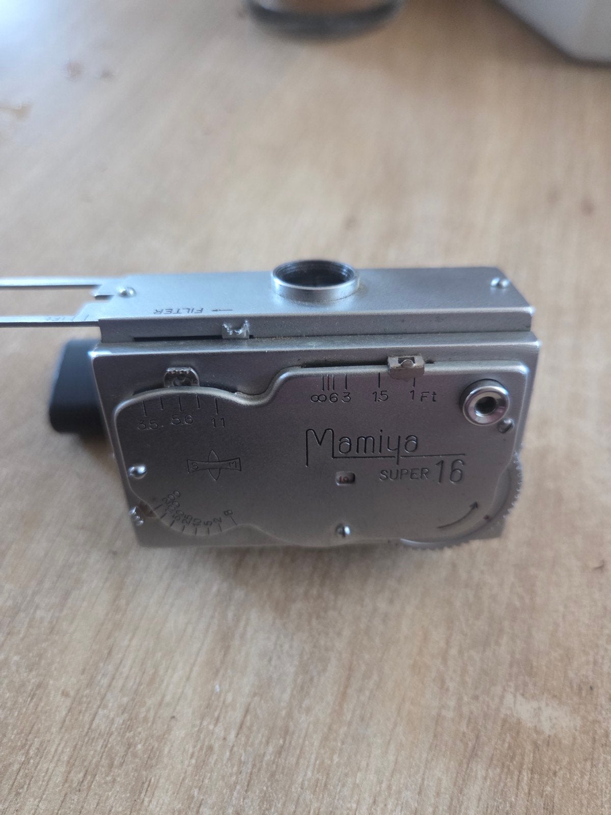 Mamiya Super 16 Mini Camera - Vintage Subminiatuur Camera, Ophalen of Verzenden, Gebruikt, Compact, Overige Merken