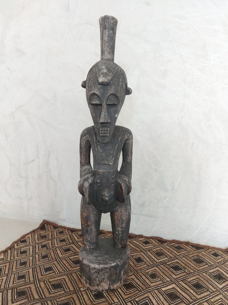 beeld Luba/Congo, Antiek en Kunst, Verzenden