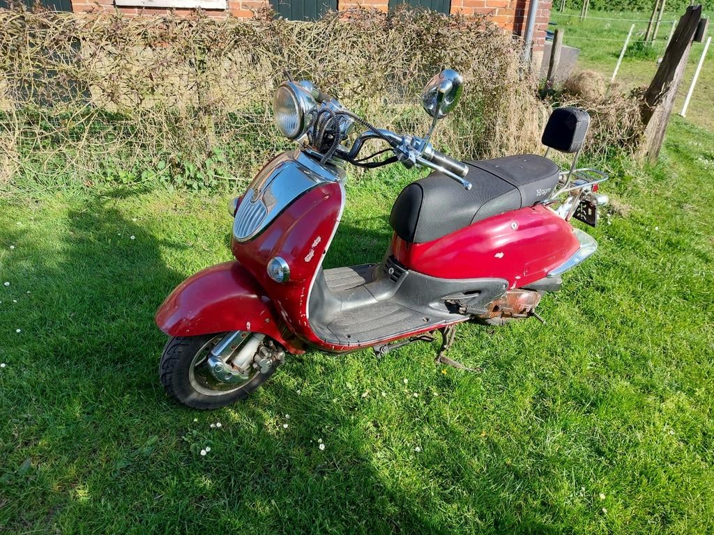 Scooter tekoop, Ophalen, Tweetakt