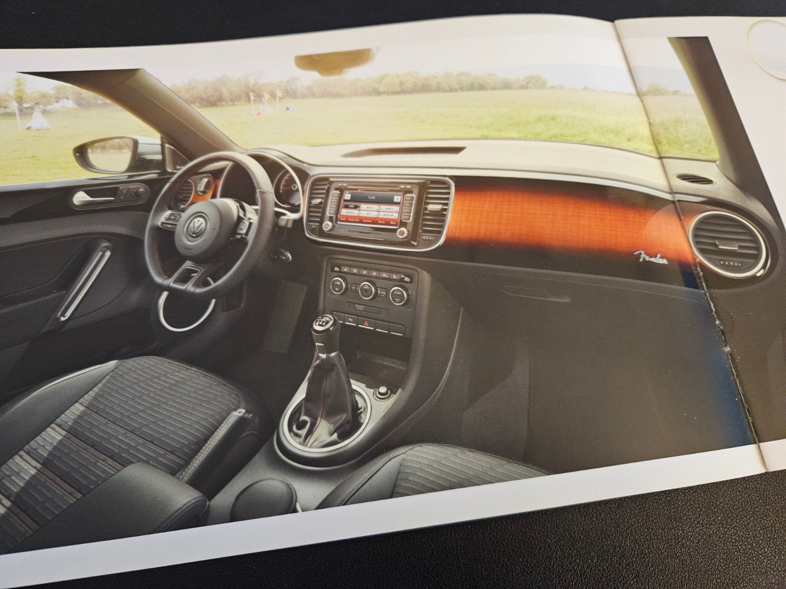 Brochure Volkswagen Beetle Fender Edition 2013, Ophalen of Verzenden, Zo goed als nieuw, Volkswagen