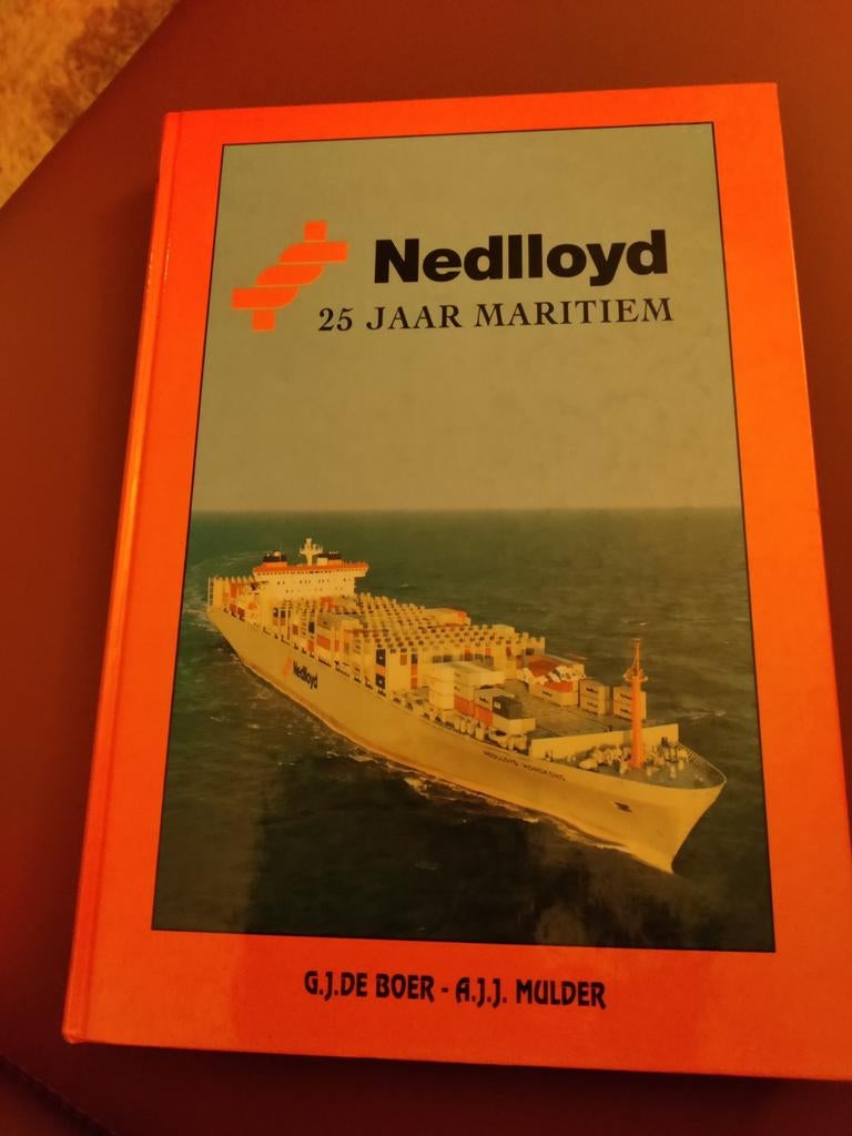 Nedlloyd 25 Jaar Maritiem - G.J. de Boer & A.J.J. Mulder, Ophalen of Verzenden, Gelezen, G.J. de Boer, A.J.J. Mulder, Boot
