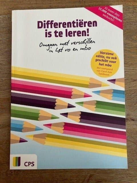 Differentiëren is te leren! Omgaan met verschillen VO/MBO, Boeken, Ophalen of Verzenden, Zo goed als nieuw, MBO, Gamma
