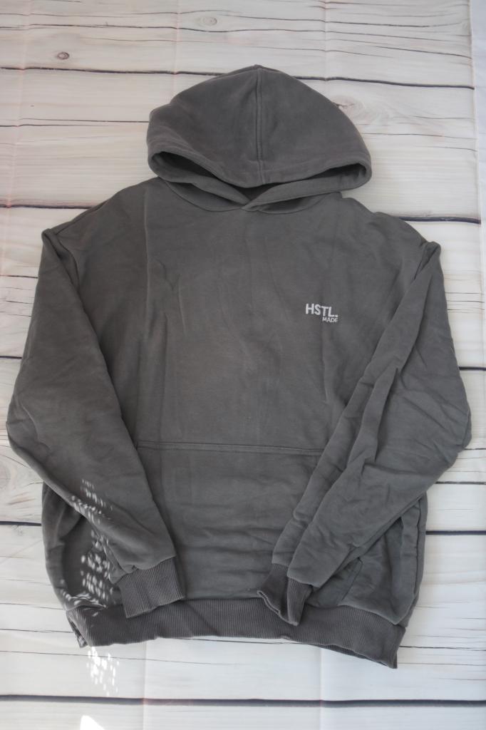 Hoodie, Zo goed als nieuw, Grijs, Maat 46 (S) of kleiner, HSTLmade.