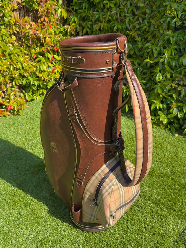 Vintage Burberry Golf Tas “70/“80, Verzenden, Zo goed als nieuw, Tas, Overige merken