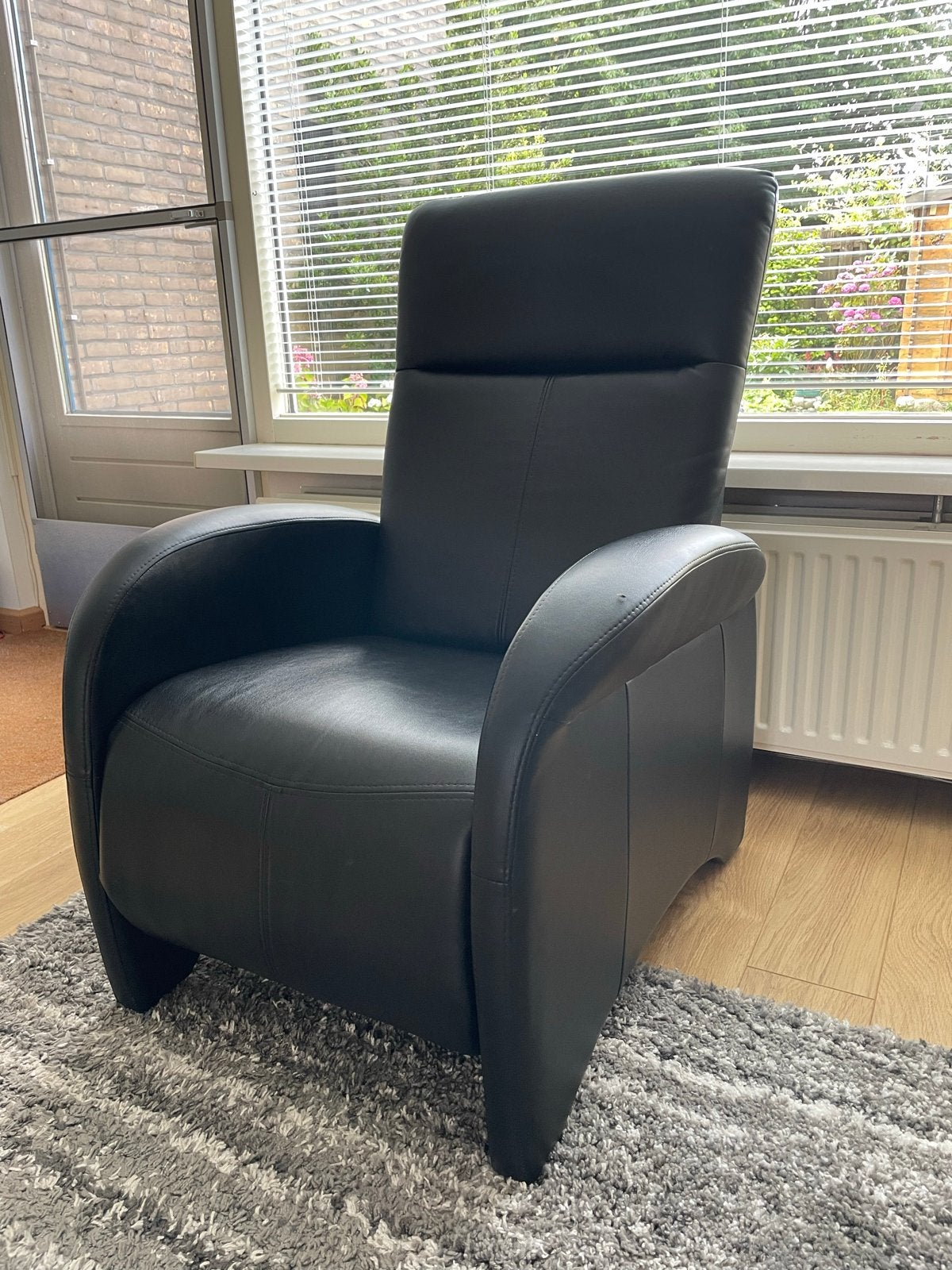 Relax fauteuil Prominent - Zo goed als nieuw, Huis en Inrichting, Fauteuils, Zo goed als nieuw, Leer, 75 tot 100 cm, Minder dan 75 cm