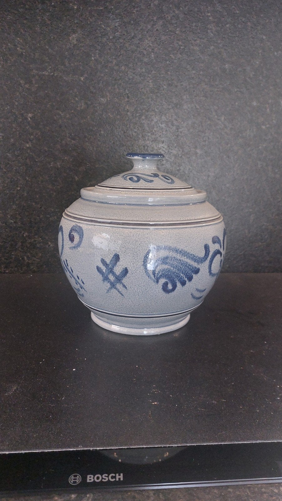 Vintage Westerwald keramiek pot., Antiek en Kunst, Ophalen