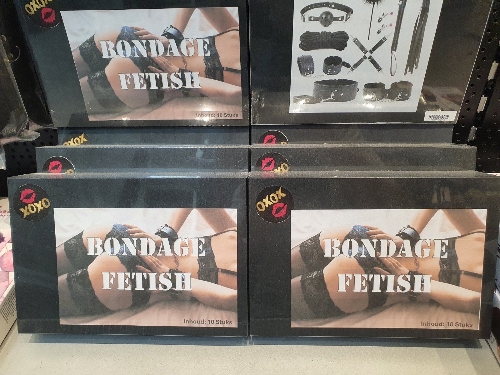 Bondage Fetish Set - 10-delig, XOXO, Ophalen of Verzenden, Zwart, Overige typen