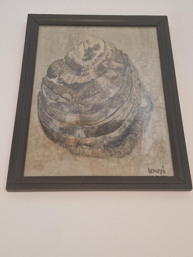 Eugène Leroy " Noordzee Oester ", Antiek en Kunst, Ophalen of Verzenden