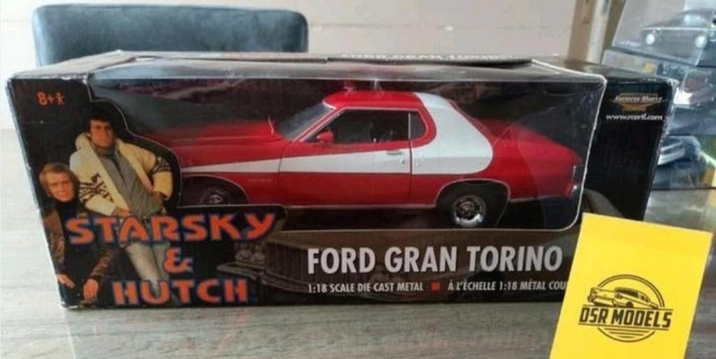 1:18 Starsky & Hutch Ford Gran Torino, S, R, Nieuw, Ophalen of Verzenden
