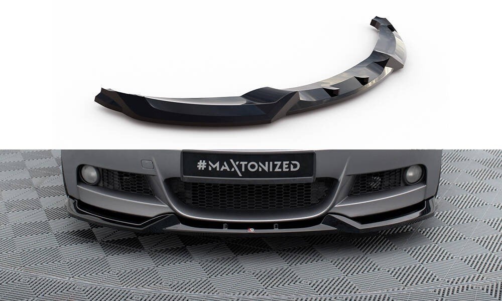 Voorlip sideskirt spoiler diffuser - BMW 1-Serie E82 07-11, Ophalen of Verzenden