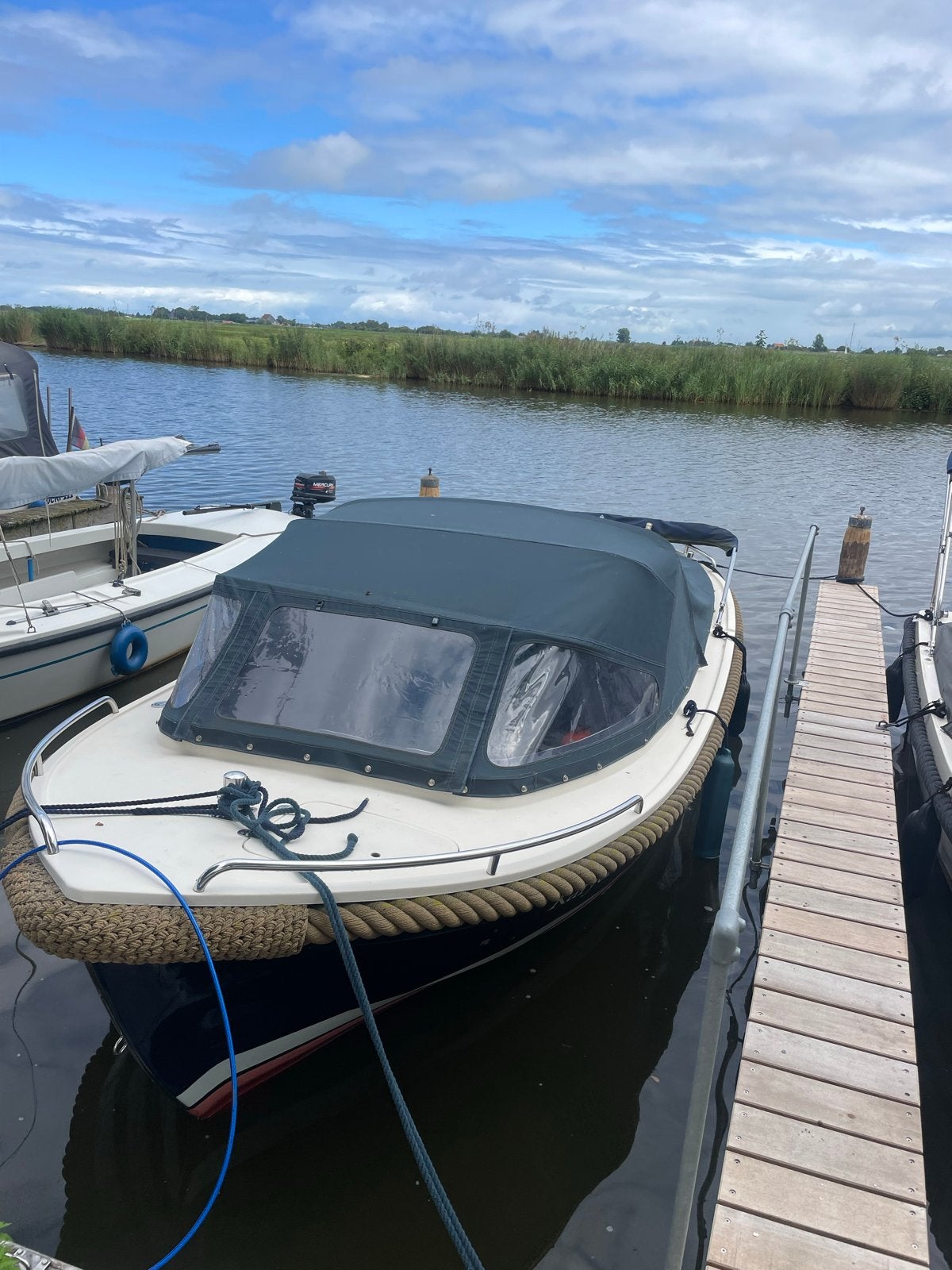 Maril Sloep 625 met krachtige 40 pk Yanmar motor en bimini, Ophalen, Binnenboordmotor, Maril, Diesel