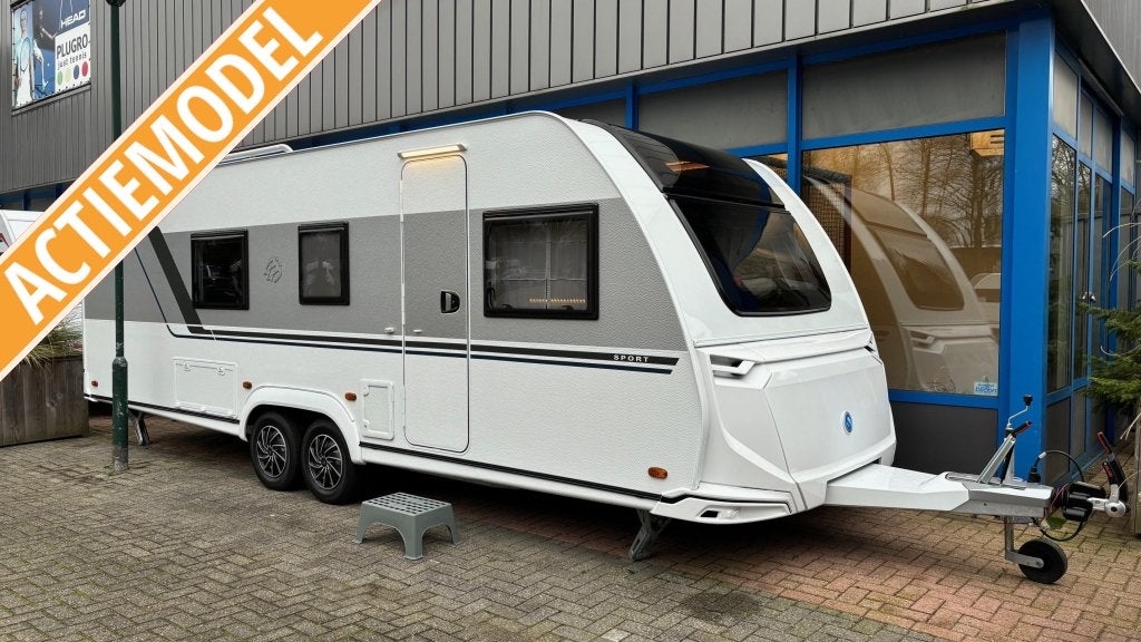Knaus Sport 650 UFK Stapelvoordeel mogelijk, Caravans en Kamperen, Serviceluik, Rondzit, Overige typen, Knaus