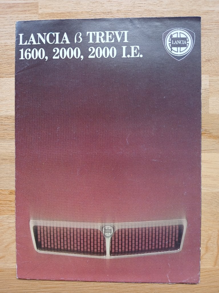 LANCIA TREVI 1600 2000 2300 I.E., Ophalen of Verzenden, Gelezen, Overige merken, Lancia