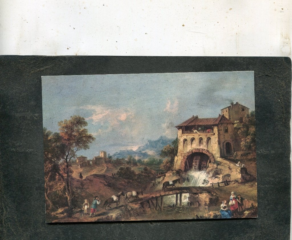 Ansicht F. Zuccarelli - Landscape with mill, Verzenden, 1980 tot heden, Ongelopen