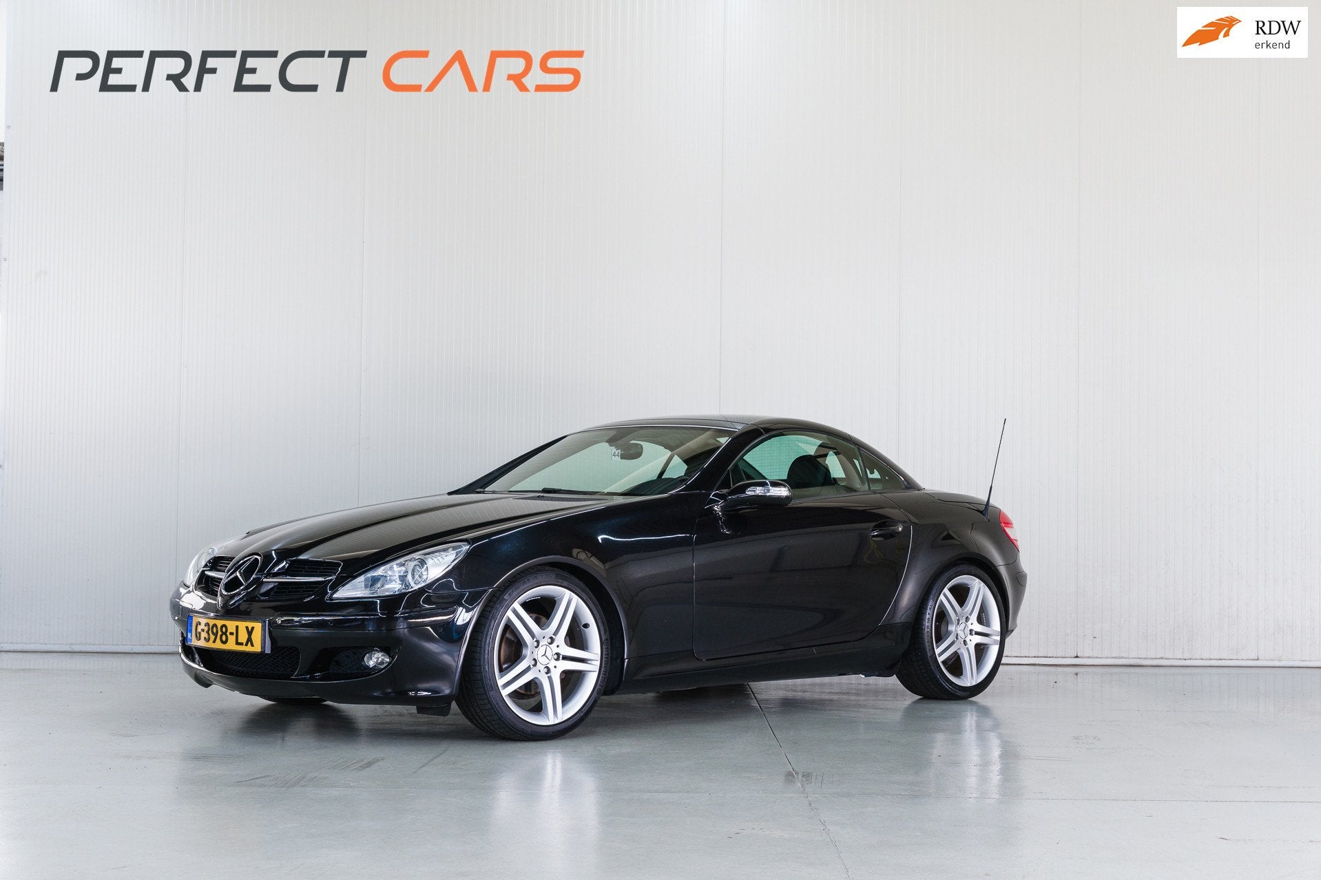 Mercedes-Benz SLK-klasse 200 K., Automaat, Achterwielaandrijving, Gebruikt, Zwart