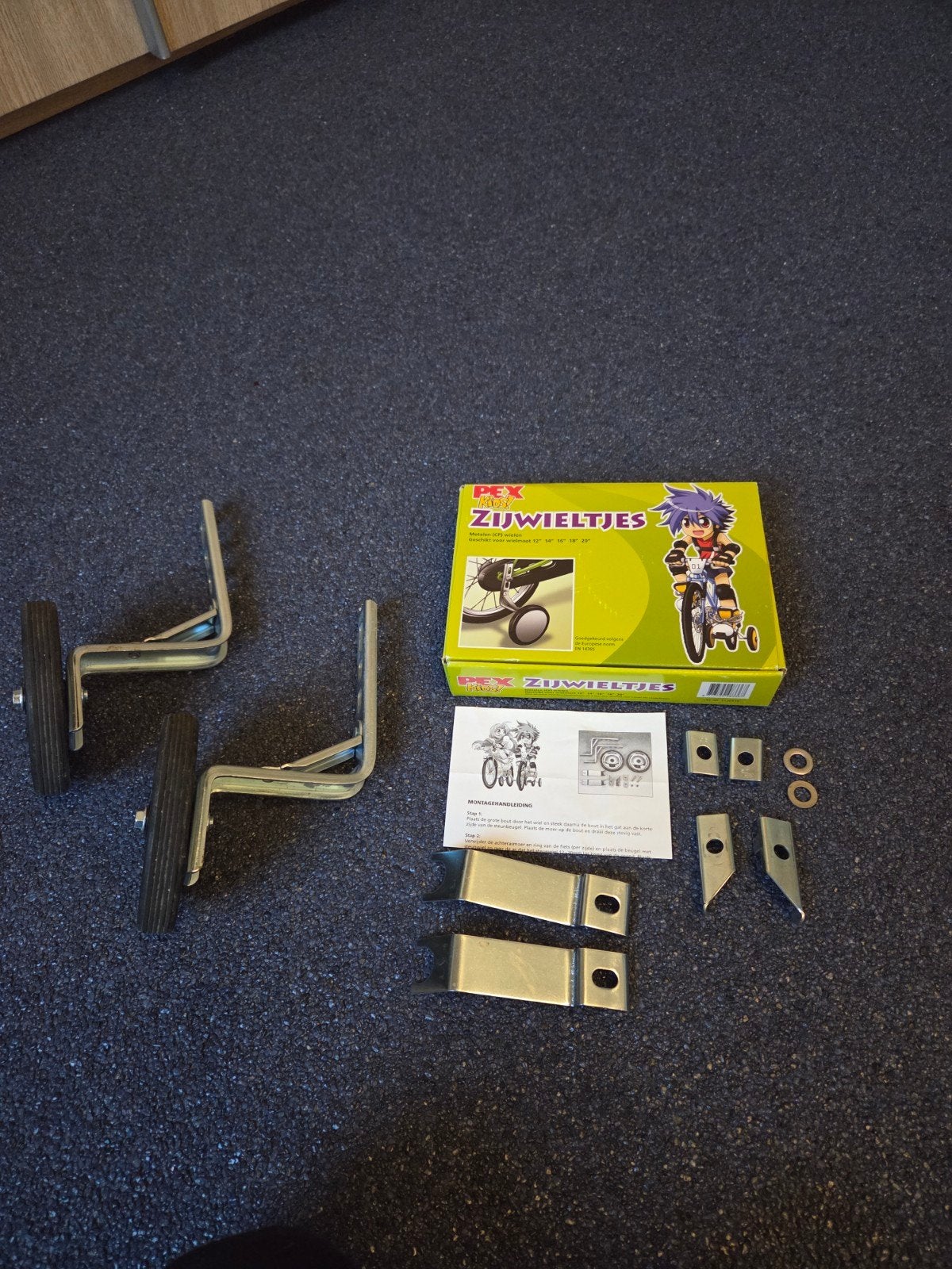 Fiets zijwieltjes en balans trainer set, Ophalen of Verzenden, Nieuw, Onbekend