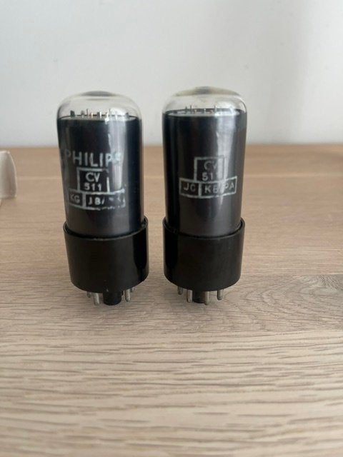 Philips cv511 = 6v6, Audio, Tv en Foto, Ophalen of Verzenden, Buis of Buizen