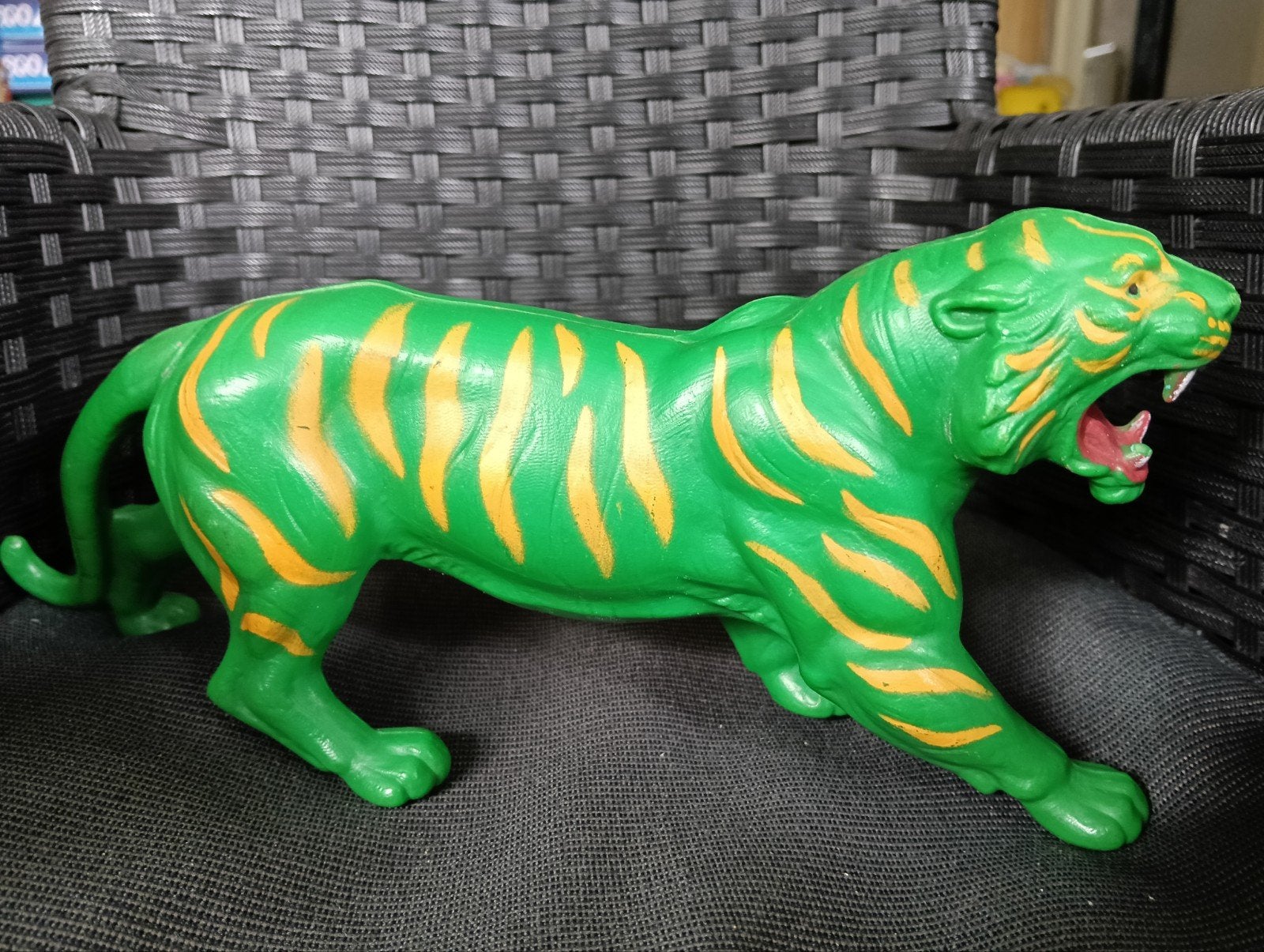 He-Man Battle Cat / Strijdkat figuur - 23cm, beschadigd, Ophalen of Verzenden, Gebruikt