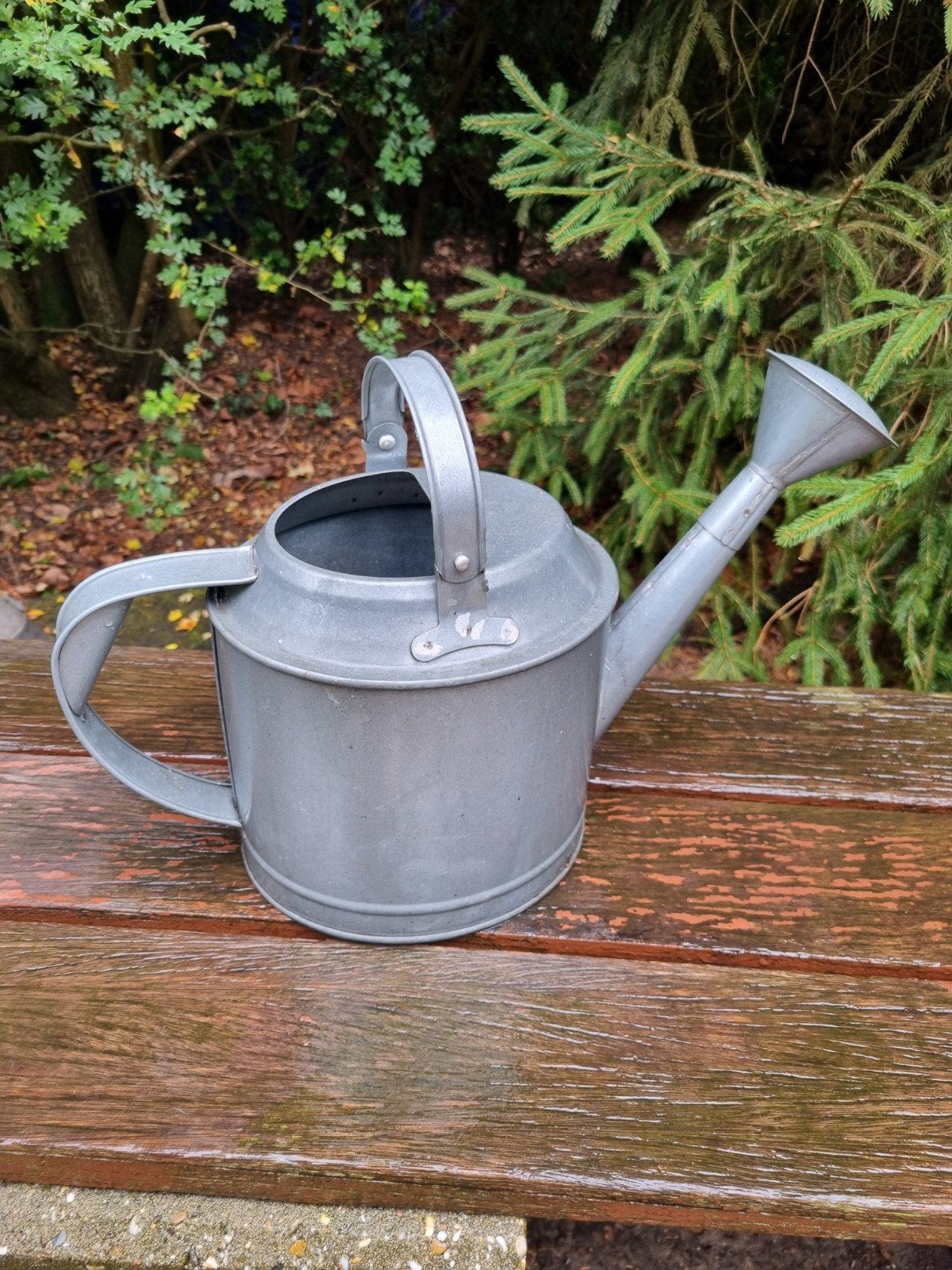 Z.G.A.N. Zinken gieter ong. 4  liter, Tuin en Terras, Gieters, Ophalen, Zo goed als nieuw, Overige materialen