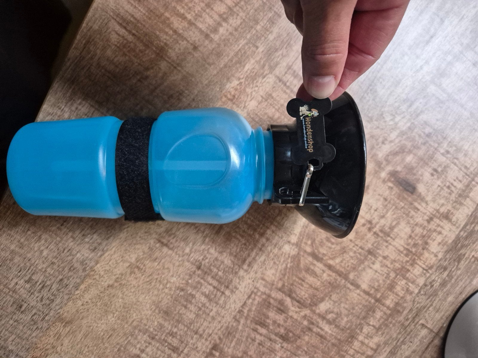 honden drinkfles, Dieren en Toebehoren, Ophalen of Verzenden, Anti-knoei, Zo goed als nieuw