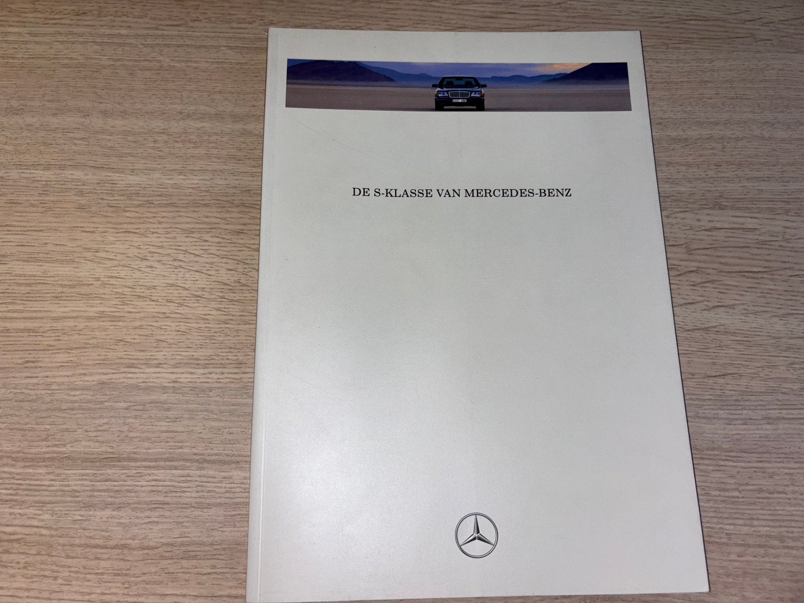 Folder Mercedes-Benz W140 1991 (300SE-600SEL), Boeken, Ophalen of Verzenden, Zo goed als nieuw, Mercedes