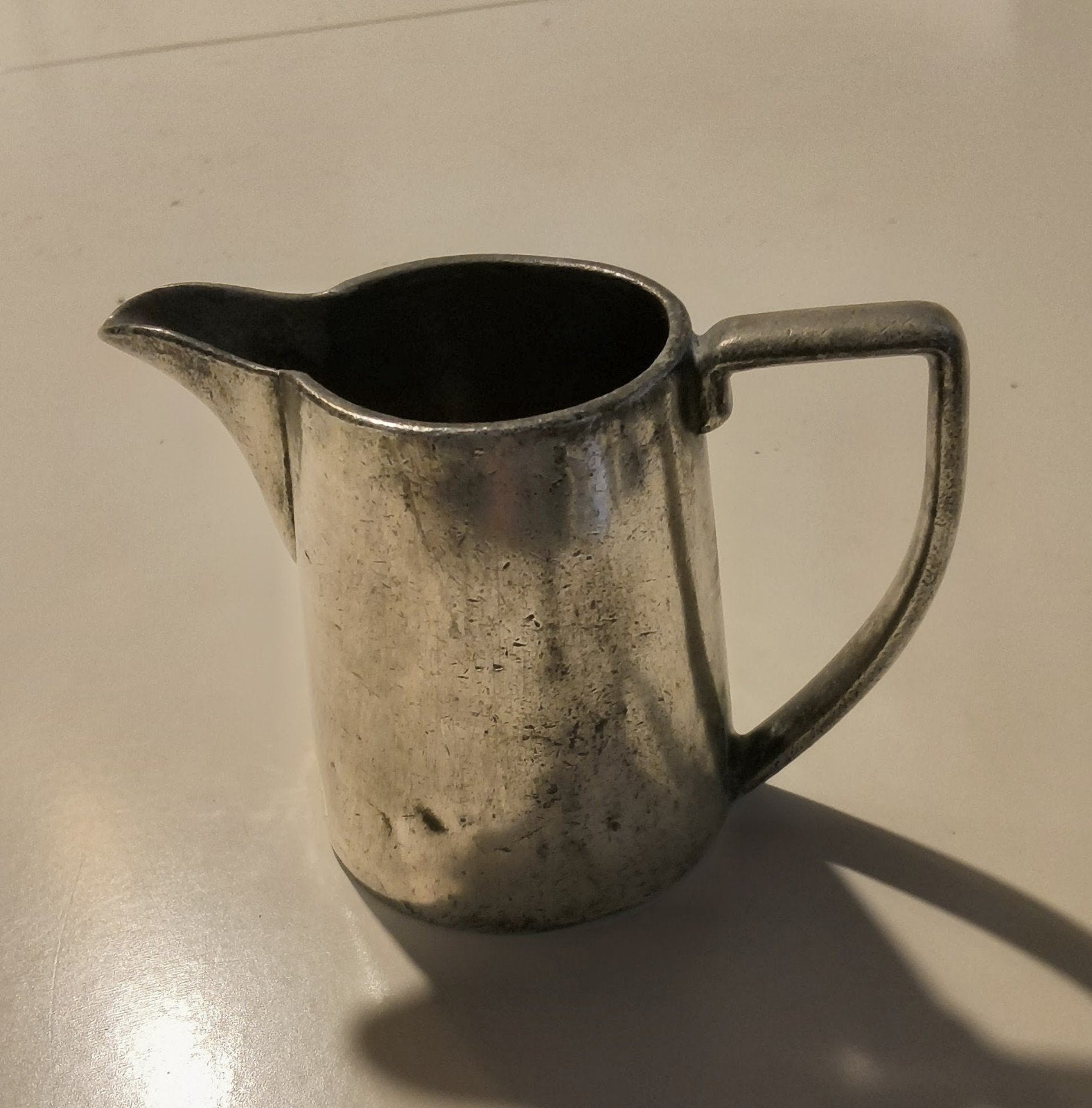 melkkannetje, verzilverd, Antiek en Kunst, Ophalen of Verzenden