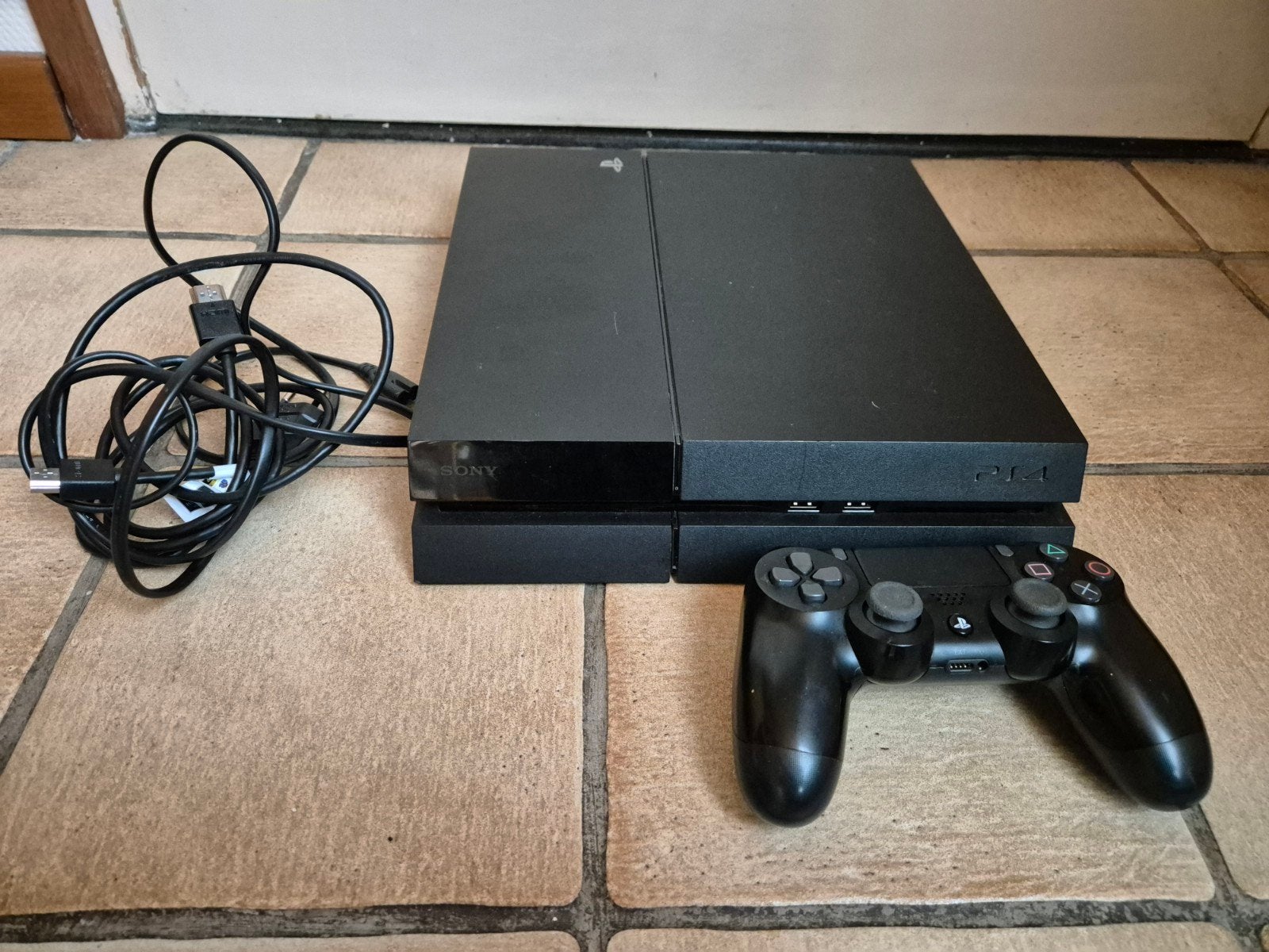 Sony PlayStation 4 (PS4) met controller, Spelcomputers en Games, Spelcomputers | Sony PlayStation 4, Ophalen, Gebruikt, Met 1 controller
