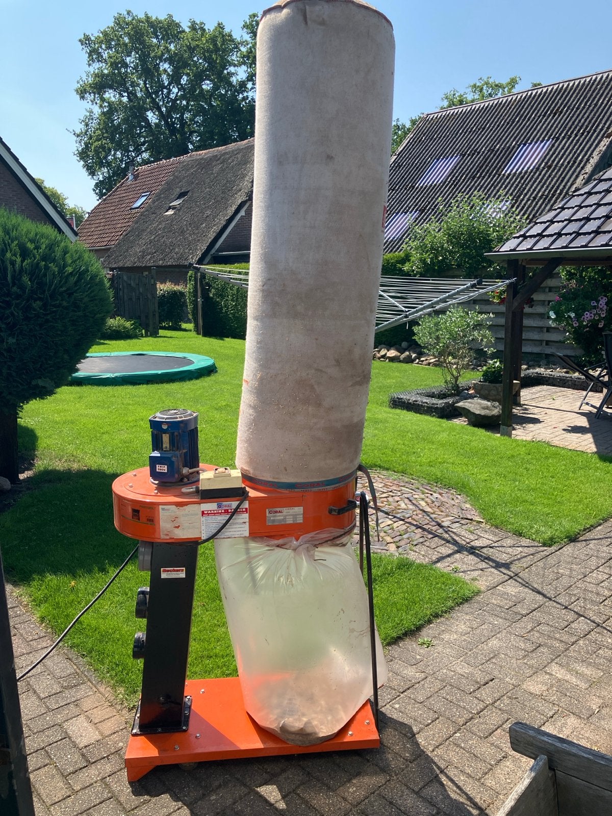 Coral Leini H400 Afzuiger - Krachtige 380V Industriële Afzui, Doe-het-zelf en Verbouw, Ophalen