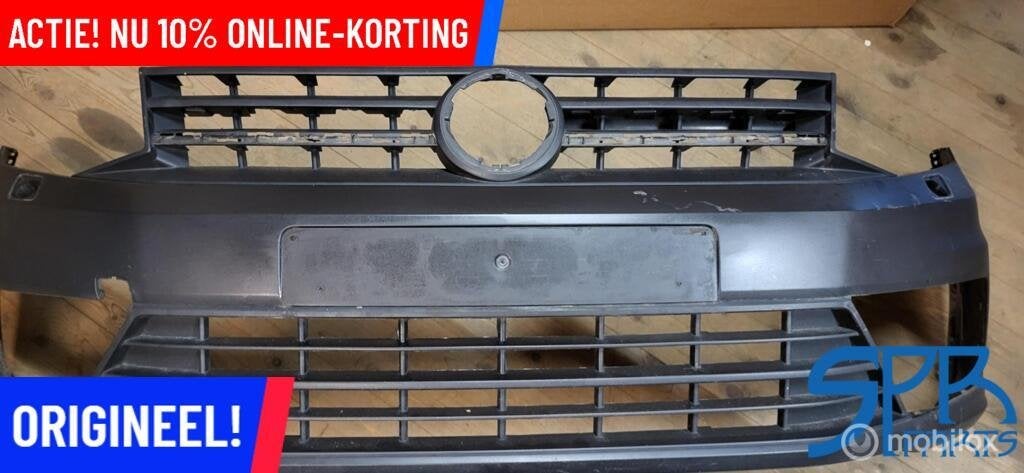 VOORBUMPER VW CADDY 4 IV 2K5 2015-2019 2K5807221J Bumper KLS, Gebruikt, Volkswagen, Ophalen of Verzenden, Volkswagen
